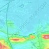 Banwell topographic map, elevation, terrain