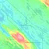 Kawawachikamach (Village) topographic map, elevation, terrain