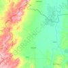 Kossi topographic map, elevation, terrain
