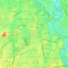 Lengkong Kulon topographic map, elevation, terrain