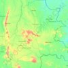 Beyla Prefecture topographic map, elevation, terrain
