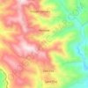 Pentone topographic map, elevation, terrain