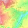 Азнакаево topographic map, elevation, terrain