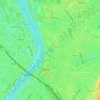 Wilhelminapark topographic map, elevation, terrain