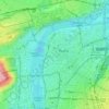 Old Town topographic map, elevation, terrain