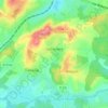 Kammern topographic map, elevation, terrain