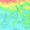 Saint-Liguaire topographic map, elevation, terrain