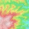 Saint-Jeure-d'Andaure topographic map, elevation, terrain
