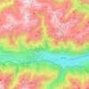 Schlanders topographic map, elevation, terrain