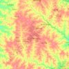 Ziro topographic map, elevation, terrain