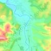 Nabas topographic map, elevation, terrain