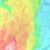Xavier Heights topographic map, elevation, terrain