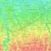 South Tangerang topographic map, elevation, terrain