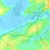 Carlton Colville topographic map, elevation, terrain