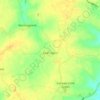 Tannington topographic map, elevation, terrain