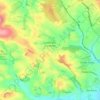 Lydeard St. Lawrence topographic map, elevation, terrain