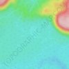 Papoose Lake topographic map, elevation, terrain