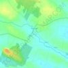 Newbridge topographic map, elevation, terrain