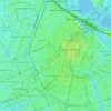 Keizersgracht topographic map, elevation, terrain
