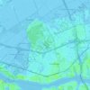 Vlaardingen topographic map, elevation, terrain