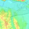 Molinet topographic map, elevation, terrain