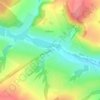 Бабино topographic map, elevation, terrain