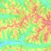 Monclar-de-Quercy topographic map, elevation, terrain