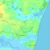 Reydon topographic map, elevation, terrain