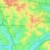 Richmond Heights topographic map, elevation, terrain