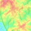 Roebuck topographic map, elevation, terrain