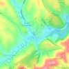 Oakdale topographic map, elevation, terrain