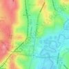 Heidelberg topographic map, elevation, terrain