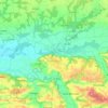 Saint-Sever topographic map, elevation, terrain
