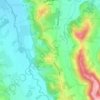 Conchez-de-Béarn topographic map, elevation, terrain