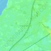 Kingston Seymour topographic map, elevation, terrain