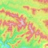 Town of Hunter topographic map, elevation, terrain