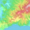 Yuulong topographic map, elevation, terrain