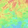Siuntio topographic map, elevation, terrain