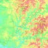 Martin County topographic map, elevation, terrain