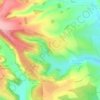 Winterborne Houghton topographic map, elevation, terrain