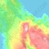 Vrbnik topographic map, elevation, terrain