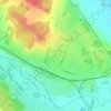 Полетаево topographic map, elevation, terrain