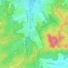 Spring Gully topographic map, elevation, terrain