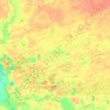 Кама topographic map, elevation, terrain