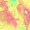 Nakuru topographic map, elevation, terrain