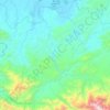 Wanggar River topographic map, elevation, terrain