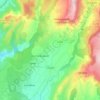 Lussas topographic map, elevation, terrain