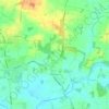 Shermanbury topographic map, elevation, terrain