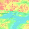 Michigamme topographic map, elevation, terrain