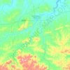 Arroio dos Ratos topographic map, elevation, terrain